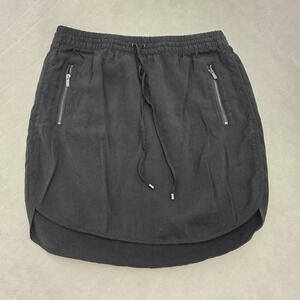 Calvin Klein Skort‎ Women's Size XS Black Activewear Pockets  Drawstring